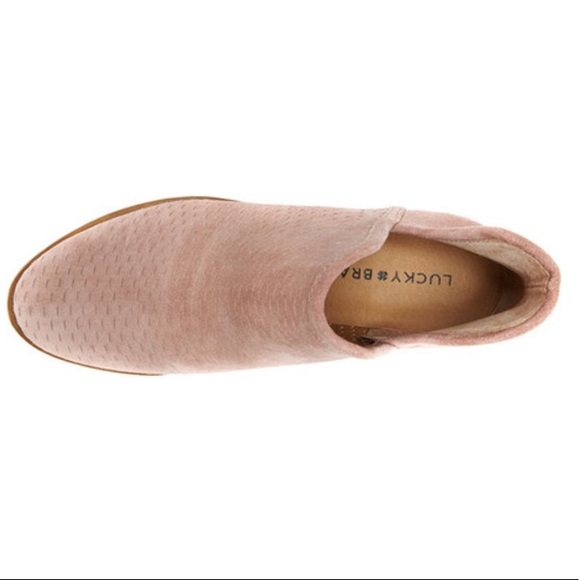 Brand New Lucky Brand Baley Bootie in Blush Portogallo - Picture 4 of 4